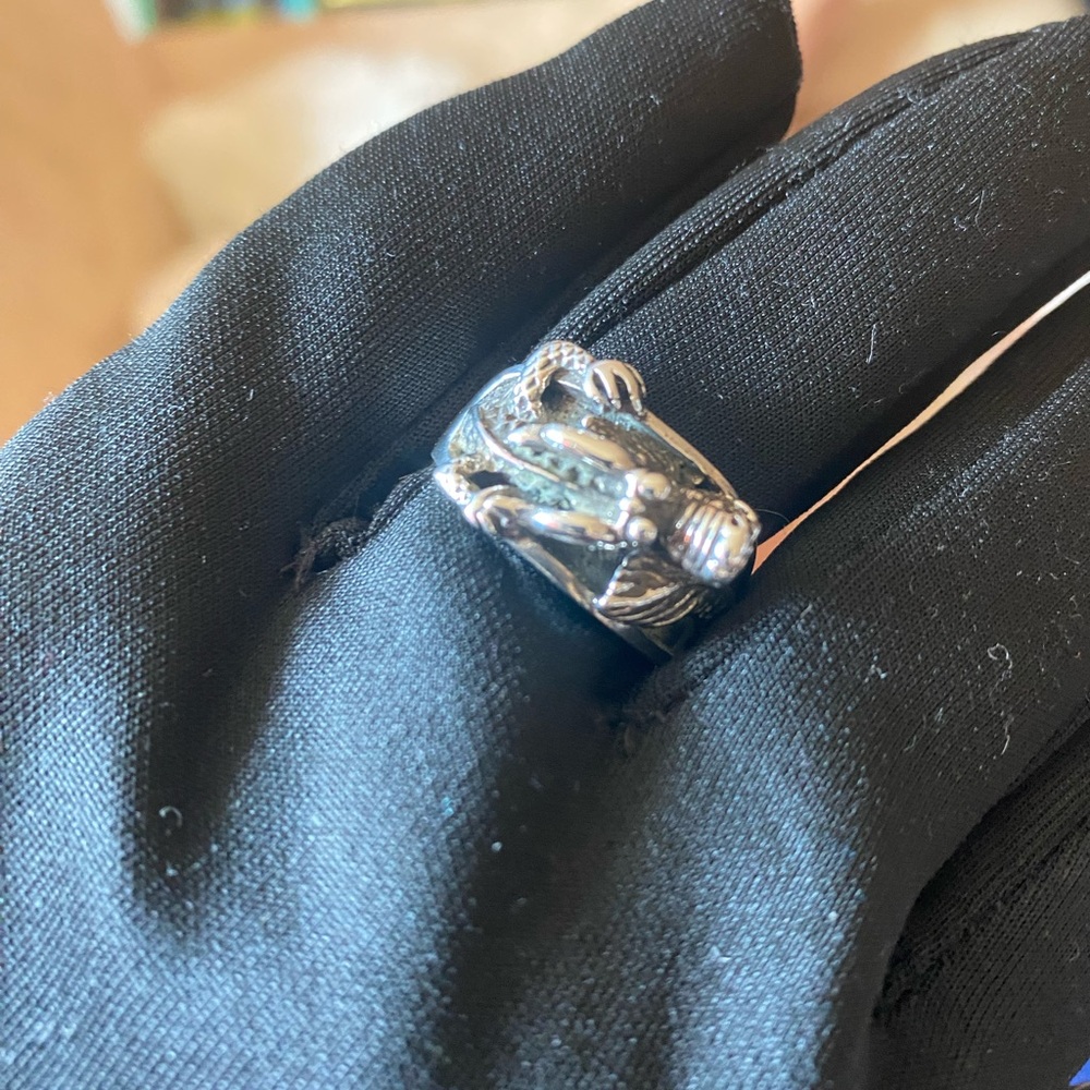 Sterling silver ring - Picture 2 of 6